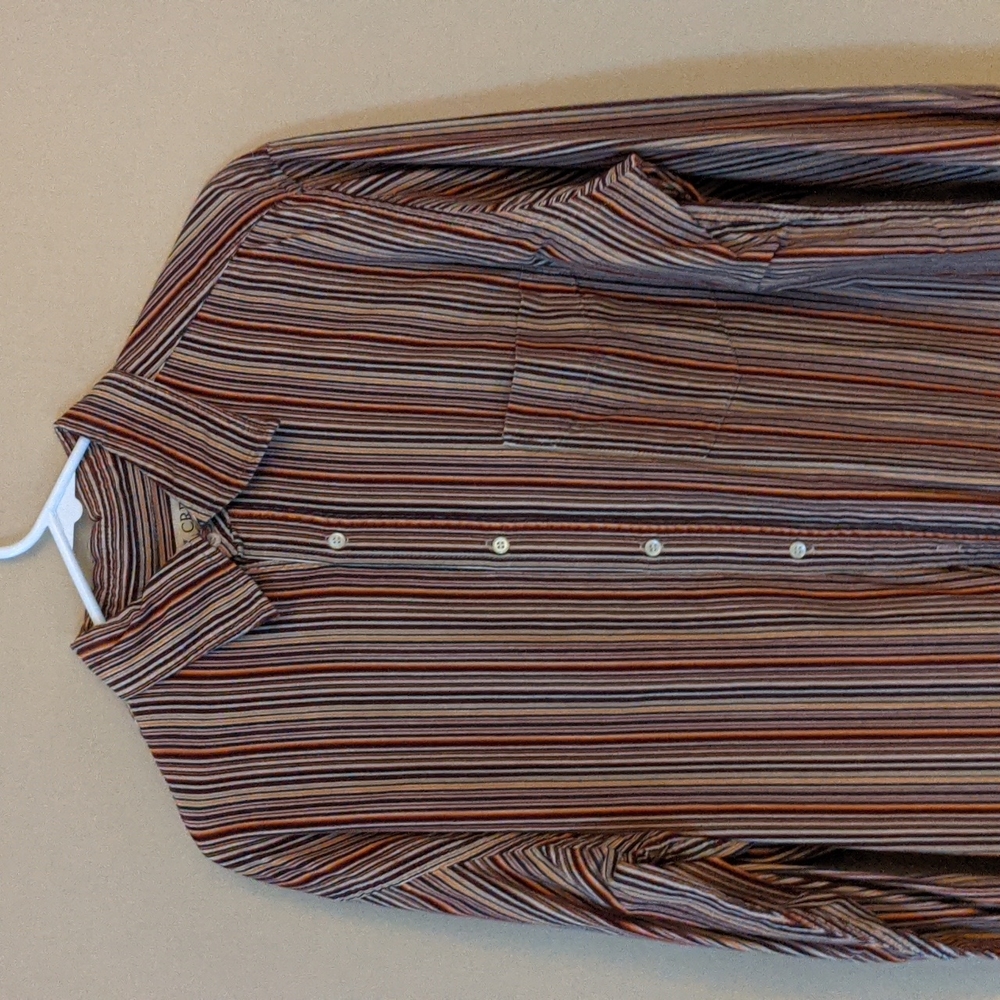 J Crew men's velour dress shirt - size m